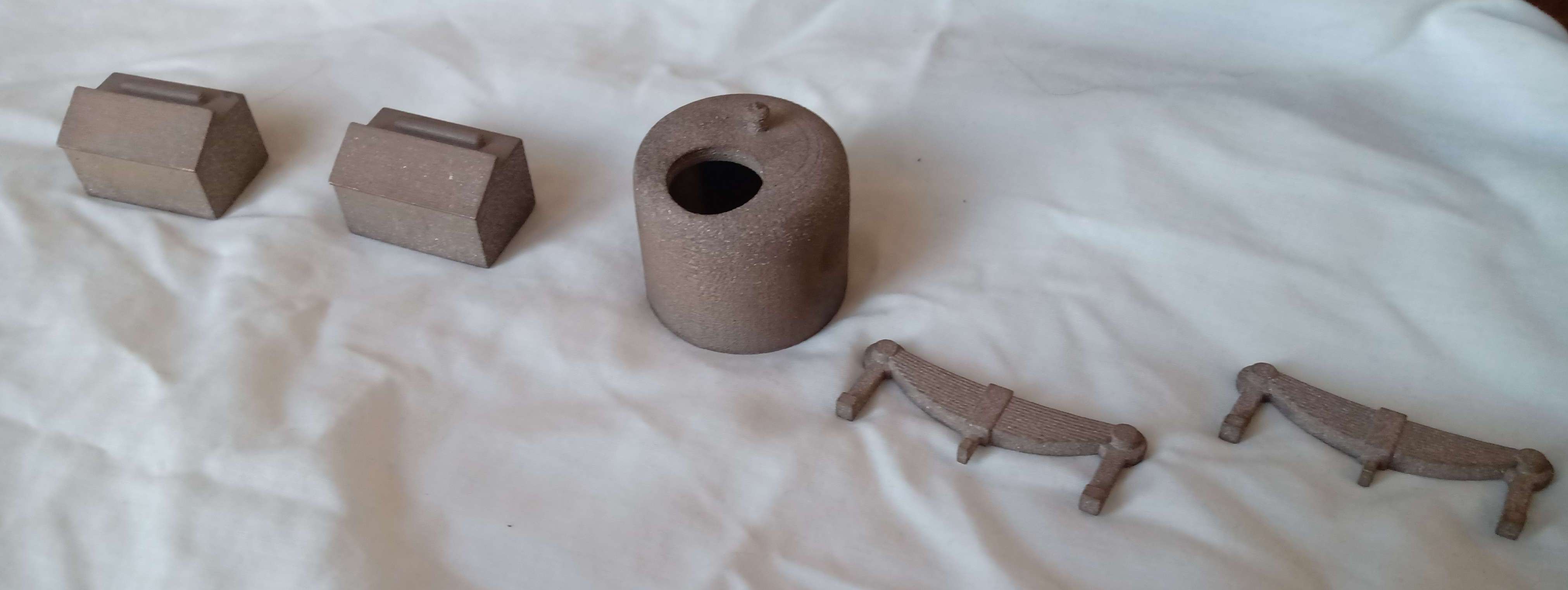 3D printed parts